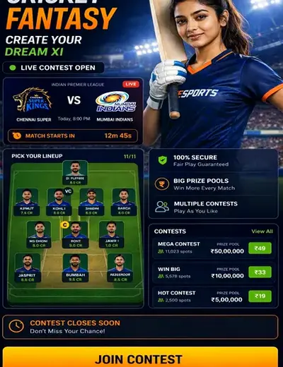 Winmi (win mi) fantasy cricket & matchday visual 3